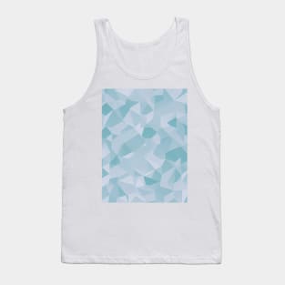 Abstract Geometric Pattern - crumpled paper design Tank Top